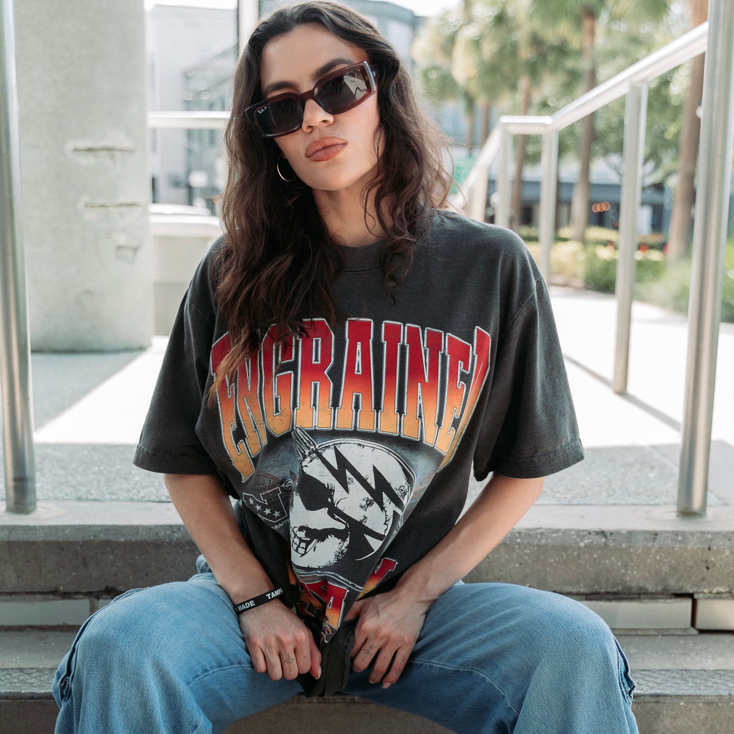 Limited Edition Football Division Graphic Tee (Grey)