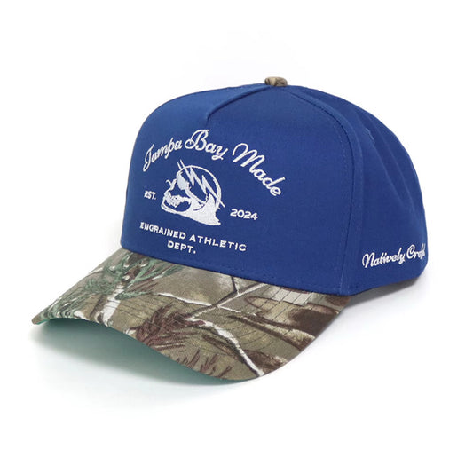 Tampa Bay Made Classic Snapback (Tree Camo/Royal)