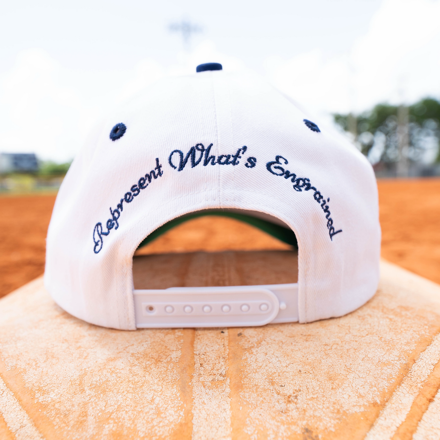 Tampa Bay Made Classic Snapback (White/Navy)
