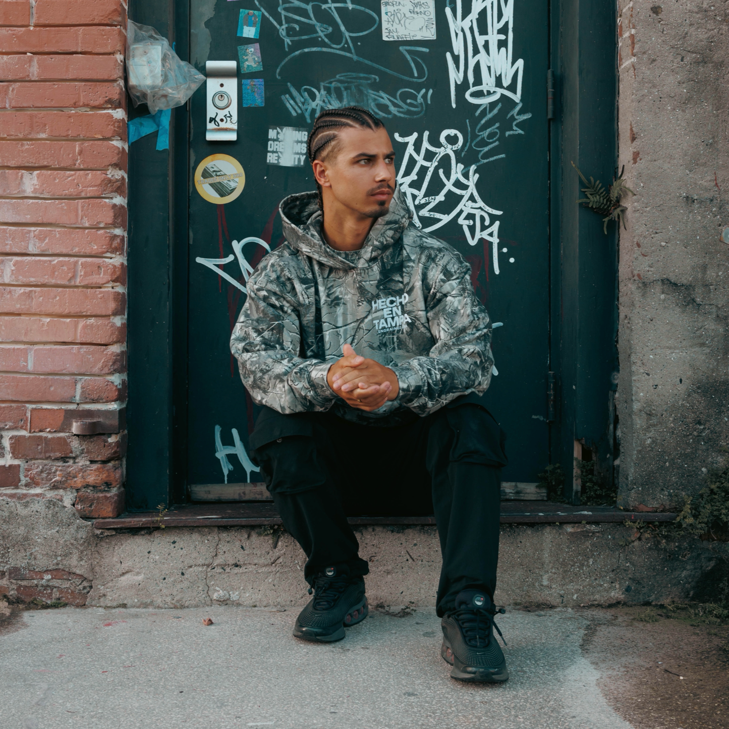 Hecho En Tampa Staple Hoodie (Muted Tree Camo)