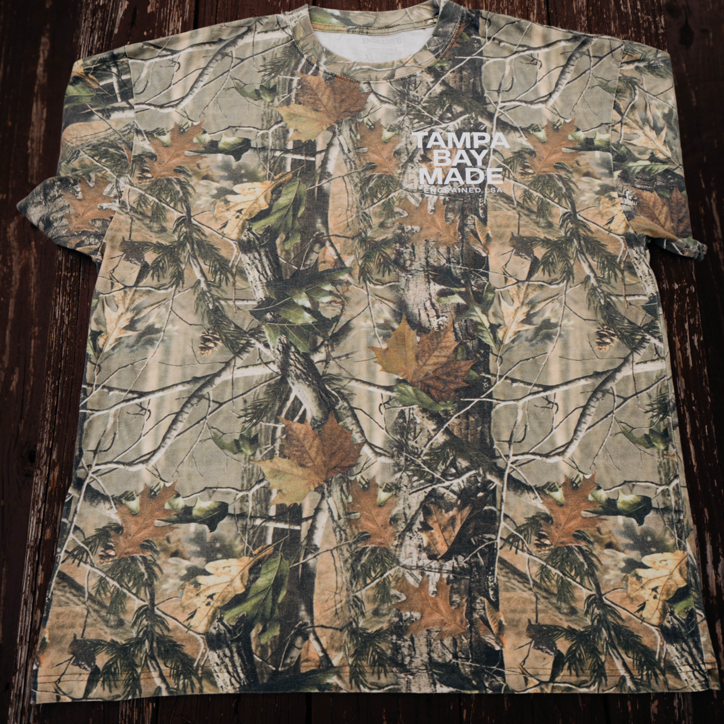 Tampa Bay Made Staple Tee (Tree Camo)