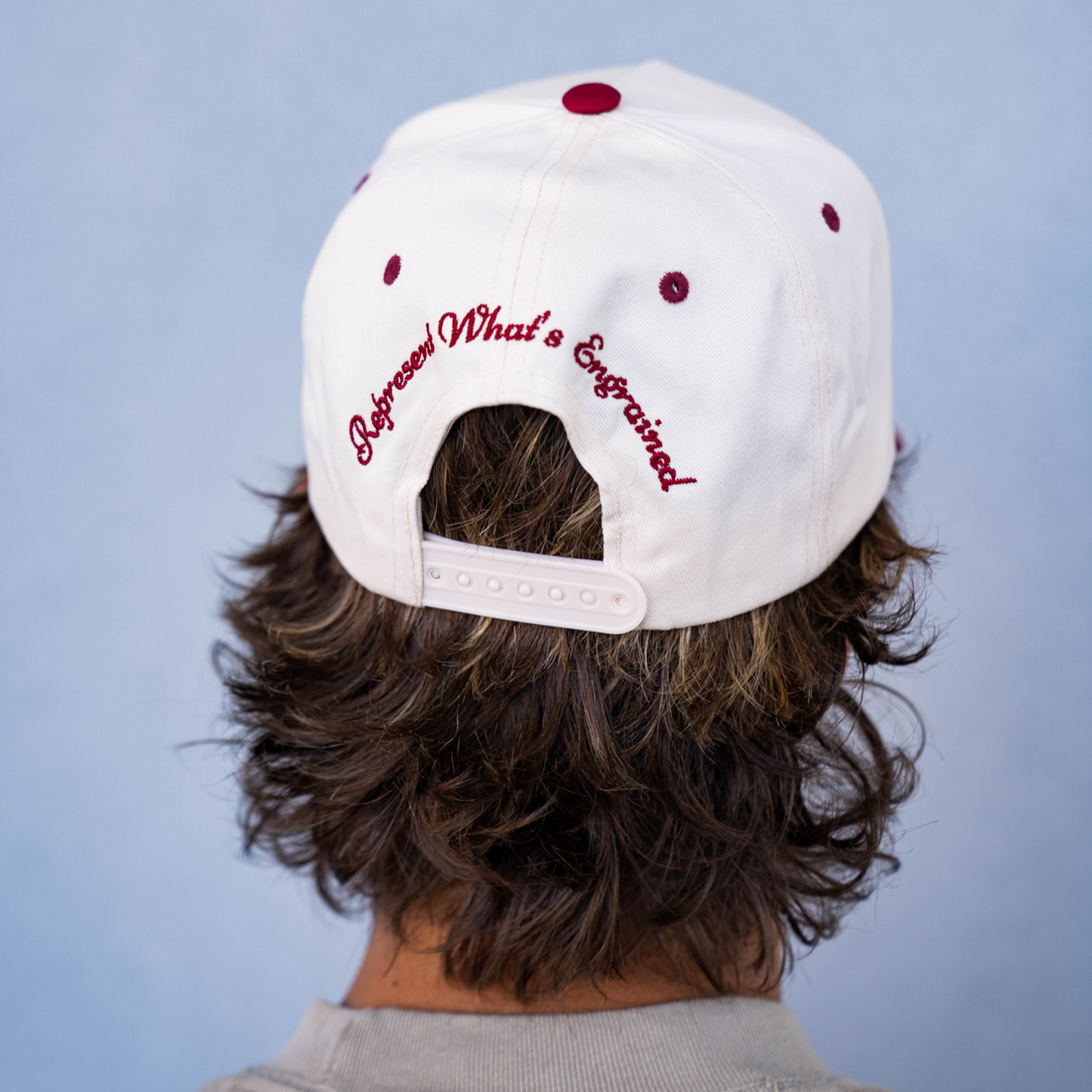 Tampa Bay Made Classic Snapback (Cream/Garnet)