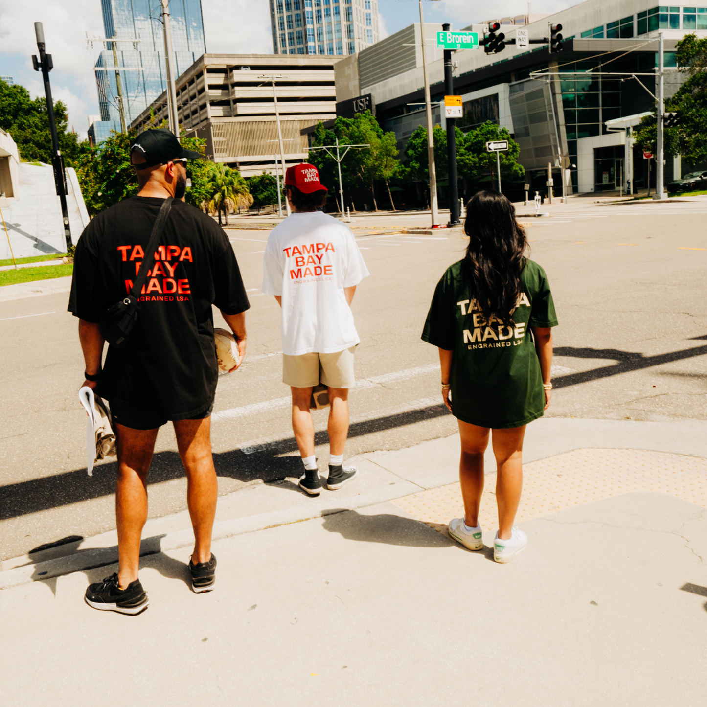TBM Staple Tee (Forest/Cream)