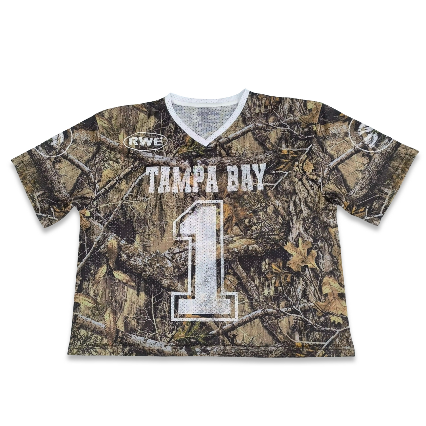 Tampa Bay Made Vintage Cropped Jersey (Camo)
