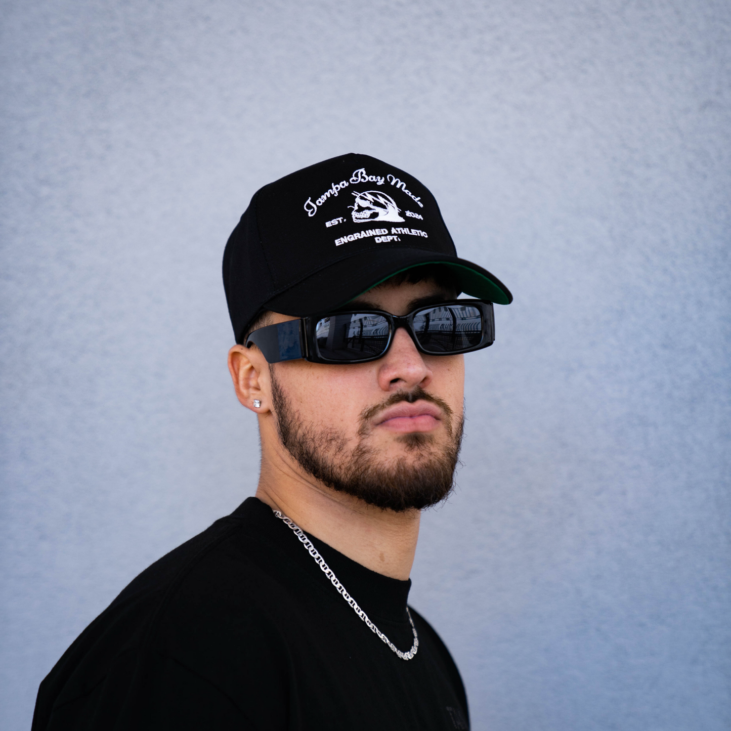 Tampa Bay Made Classic Snapback (Black/White)