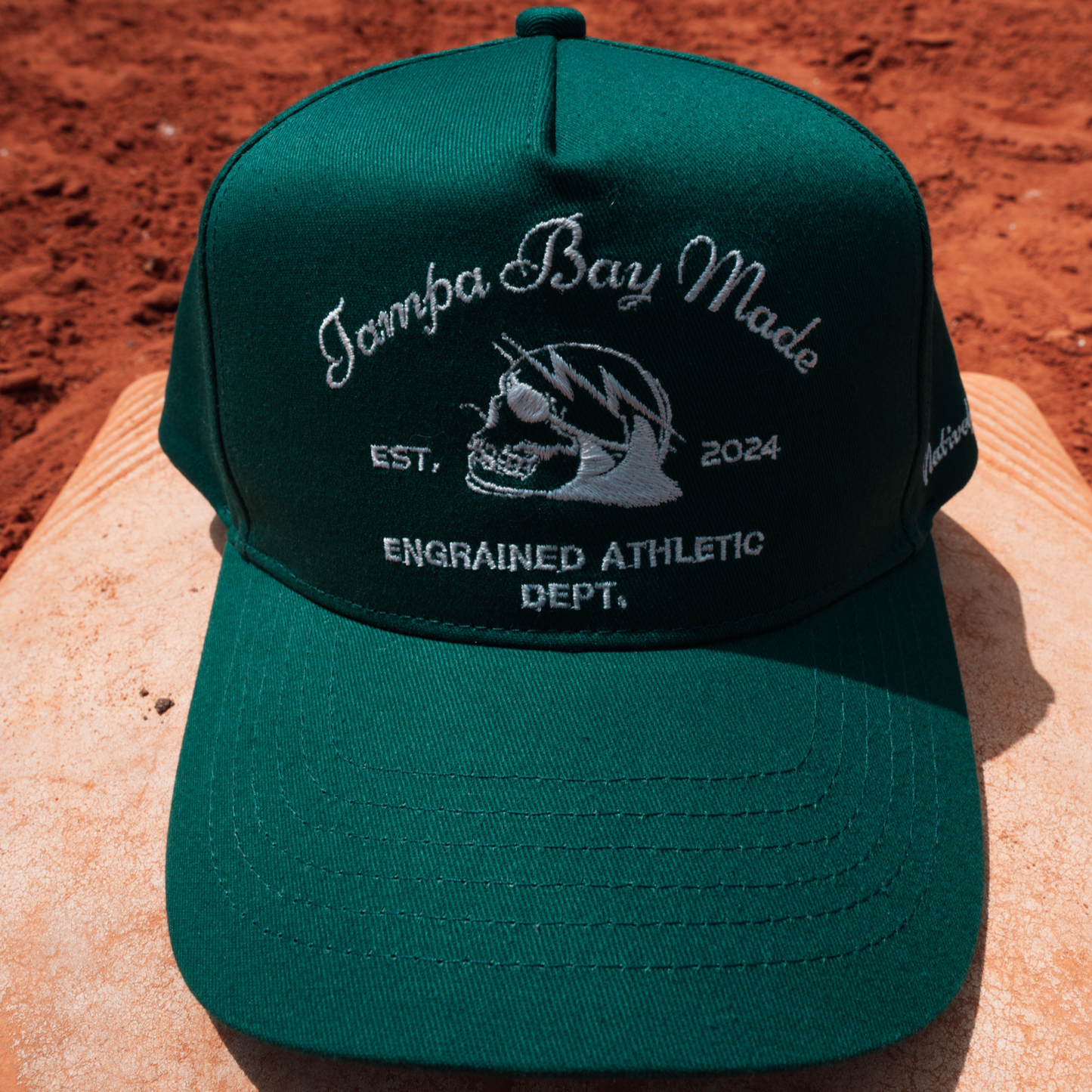 Tampa Bay Made Classic Snapback (Pine Green)