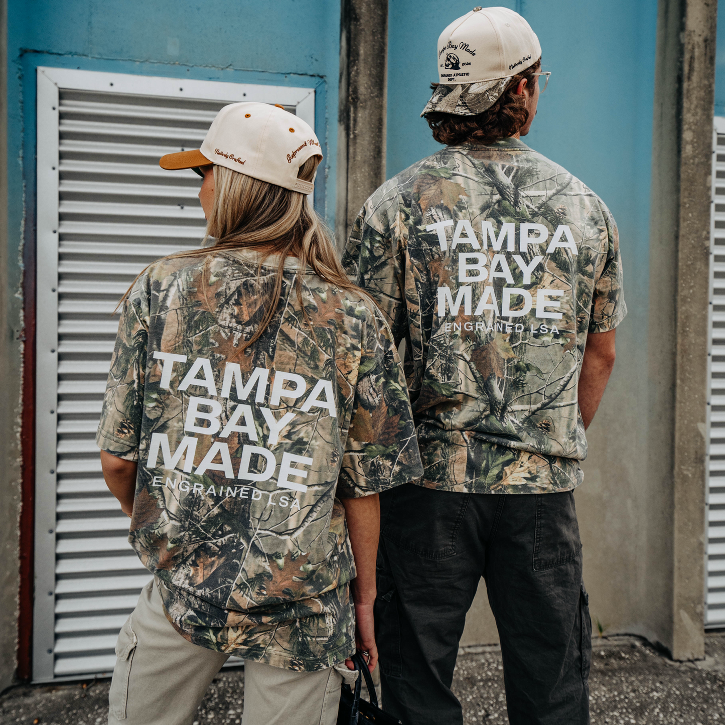 Tampa Bay Made Staple Tee (Tree Camo)