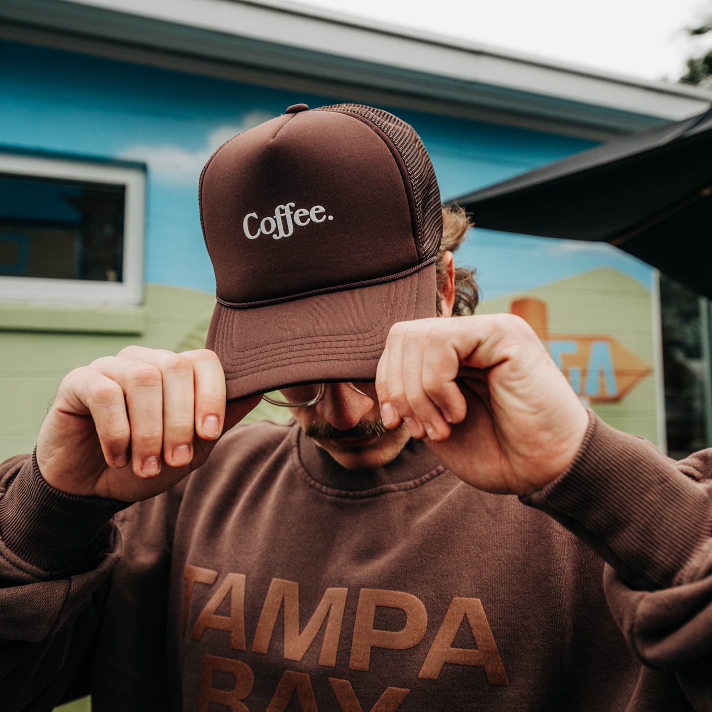 Engrained x Bean Wandering Coffee. Foam Trucker