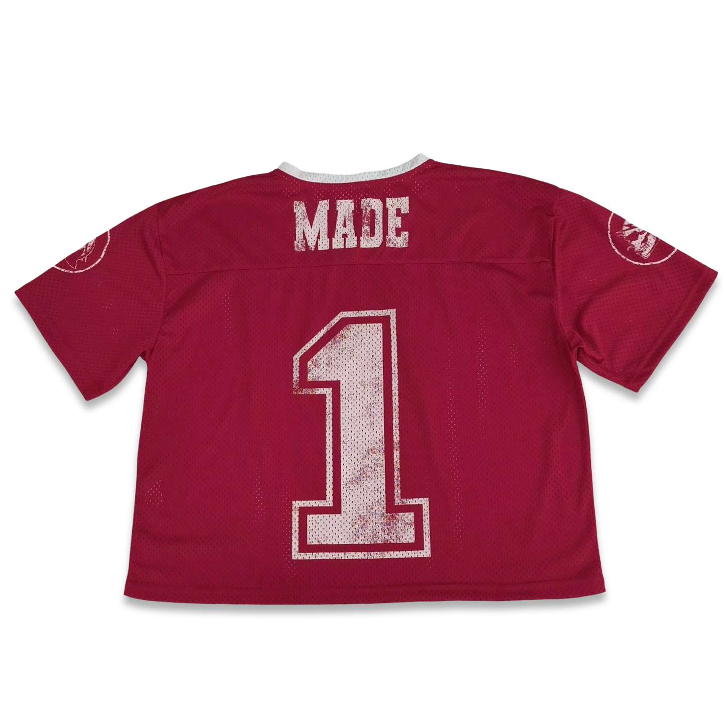 Tampa Bay Made Vintage Cropped Jersey (Red)