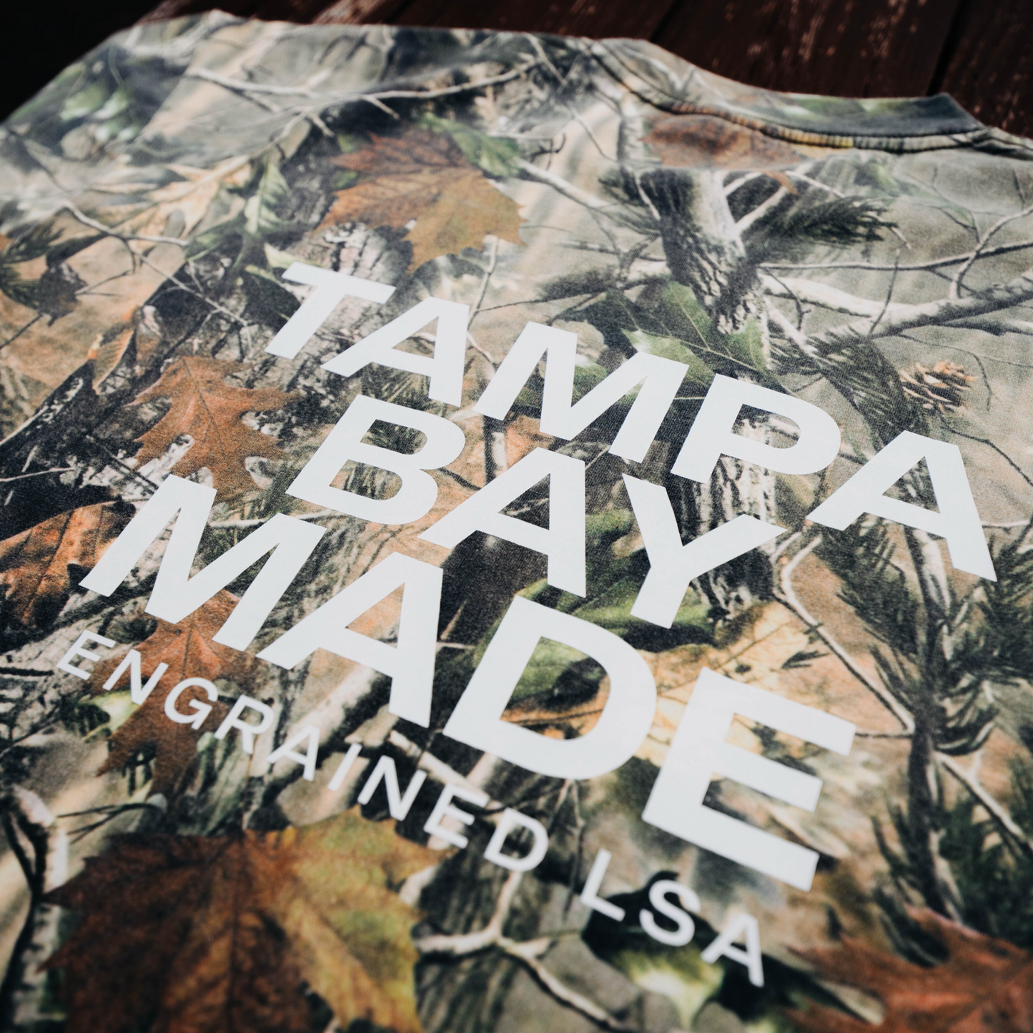 Tampa Bay Made Staple Tee (Tree Camo)