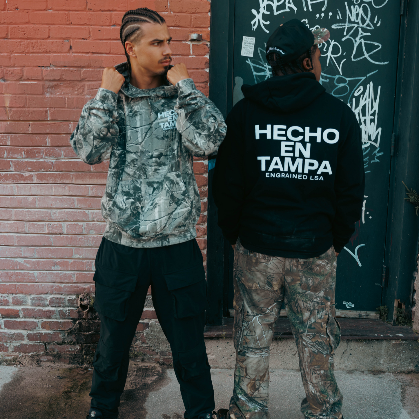 Hecho En Tampa Staple Hoodie (Muted Tree Camo)