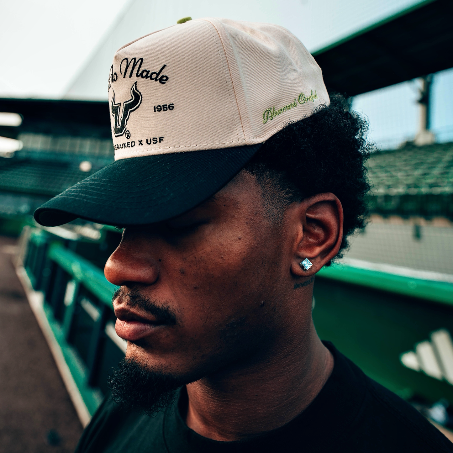 SoFlo Made Classic SnapBack (Cream/Black/Slime)