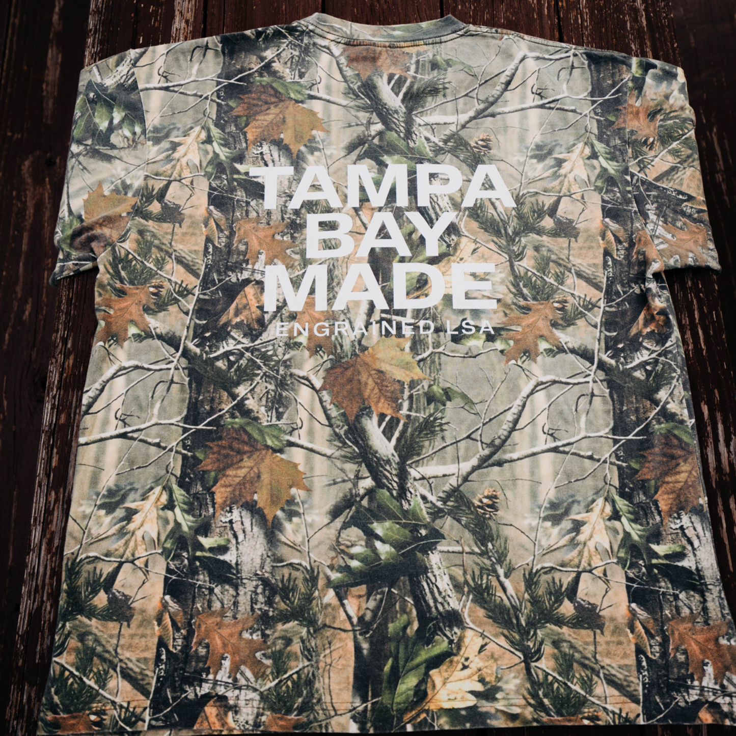 Tampa Bay Made Staple Tee (Tree Camo)