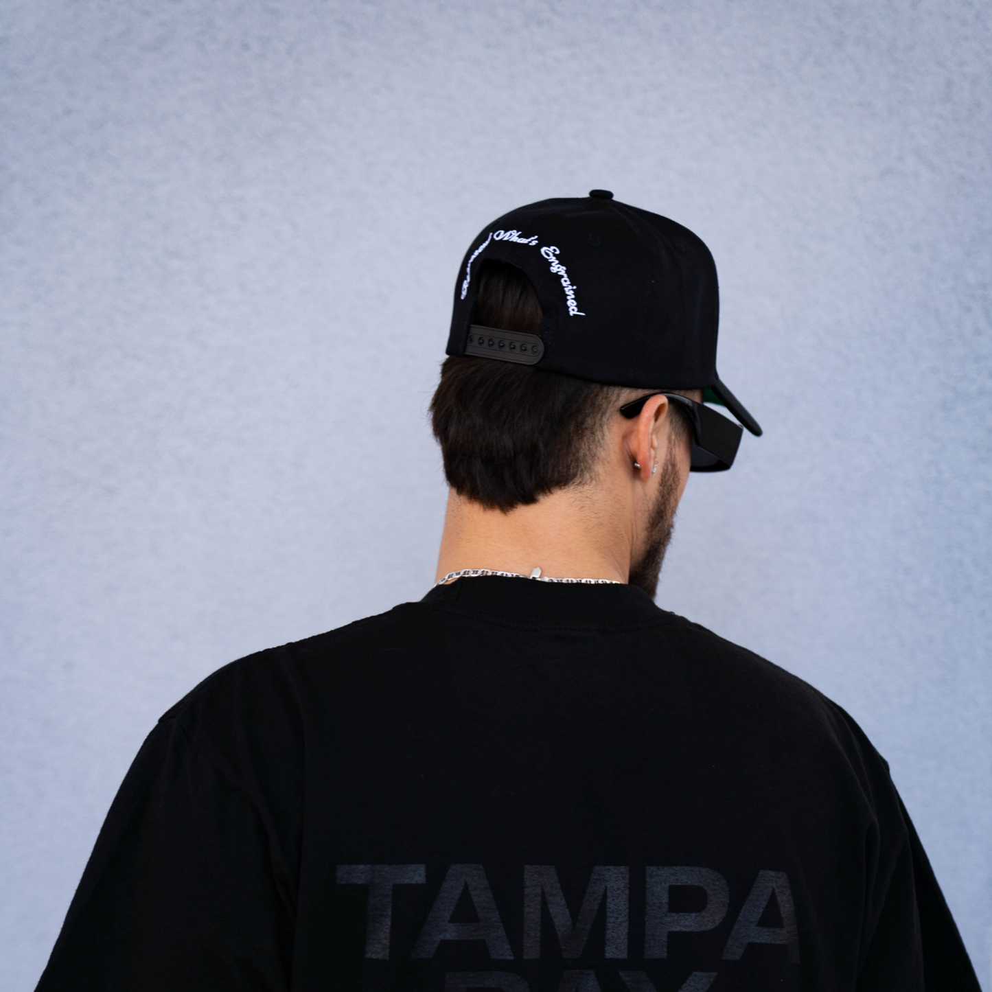 Tampa Bay Made Classic Snapback (Black/White)