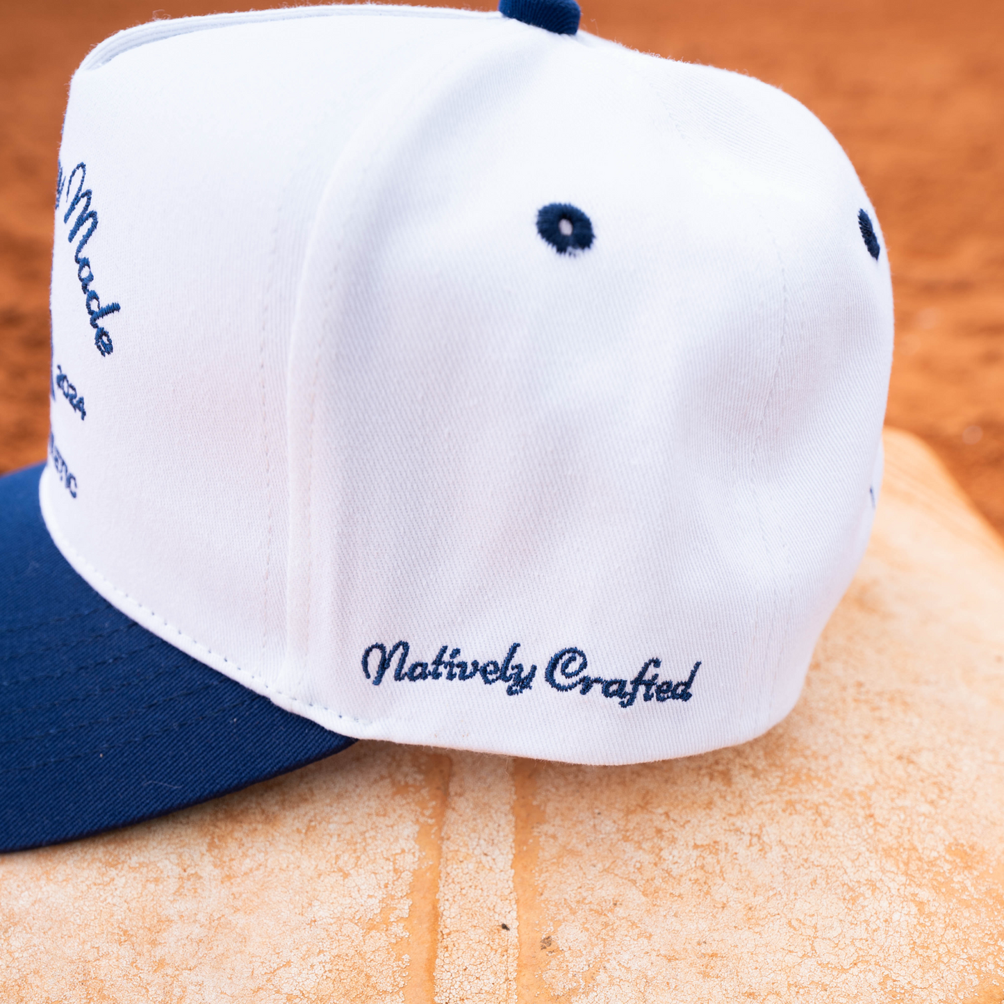 Tampa Bay Made Classic Snapback (White/Navy)