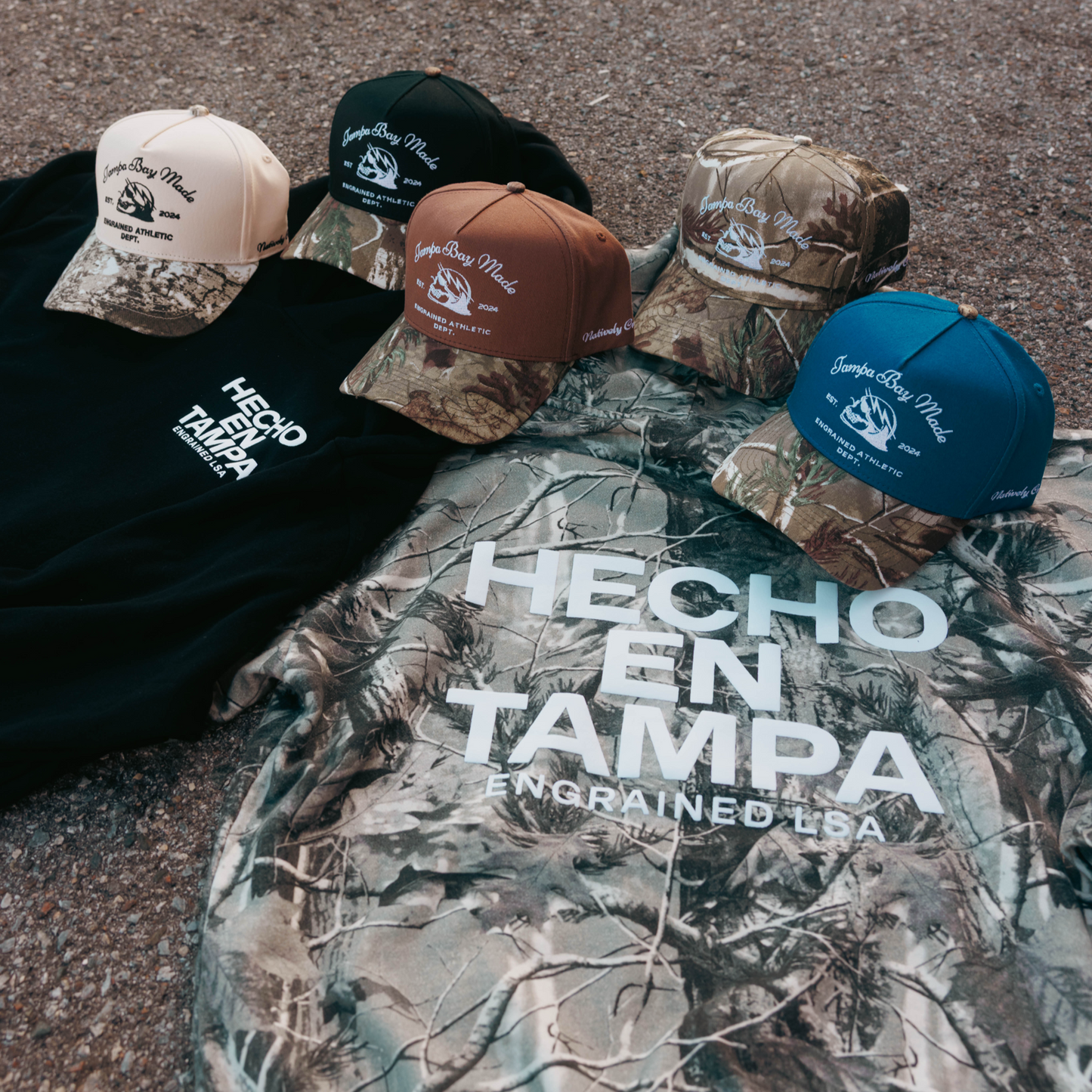 Hecho En Tampa Staple Hoodie (Muted Tree Camo)