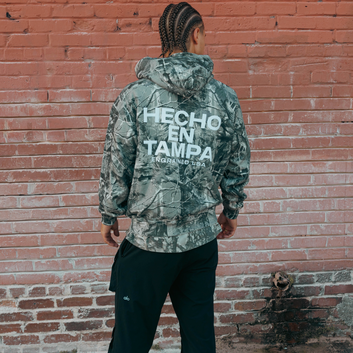Hecho En Tampa Staple Hoodie (Muted Tree Camo)