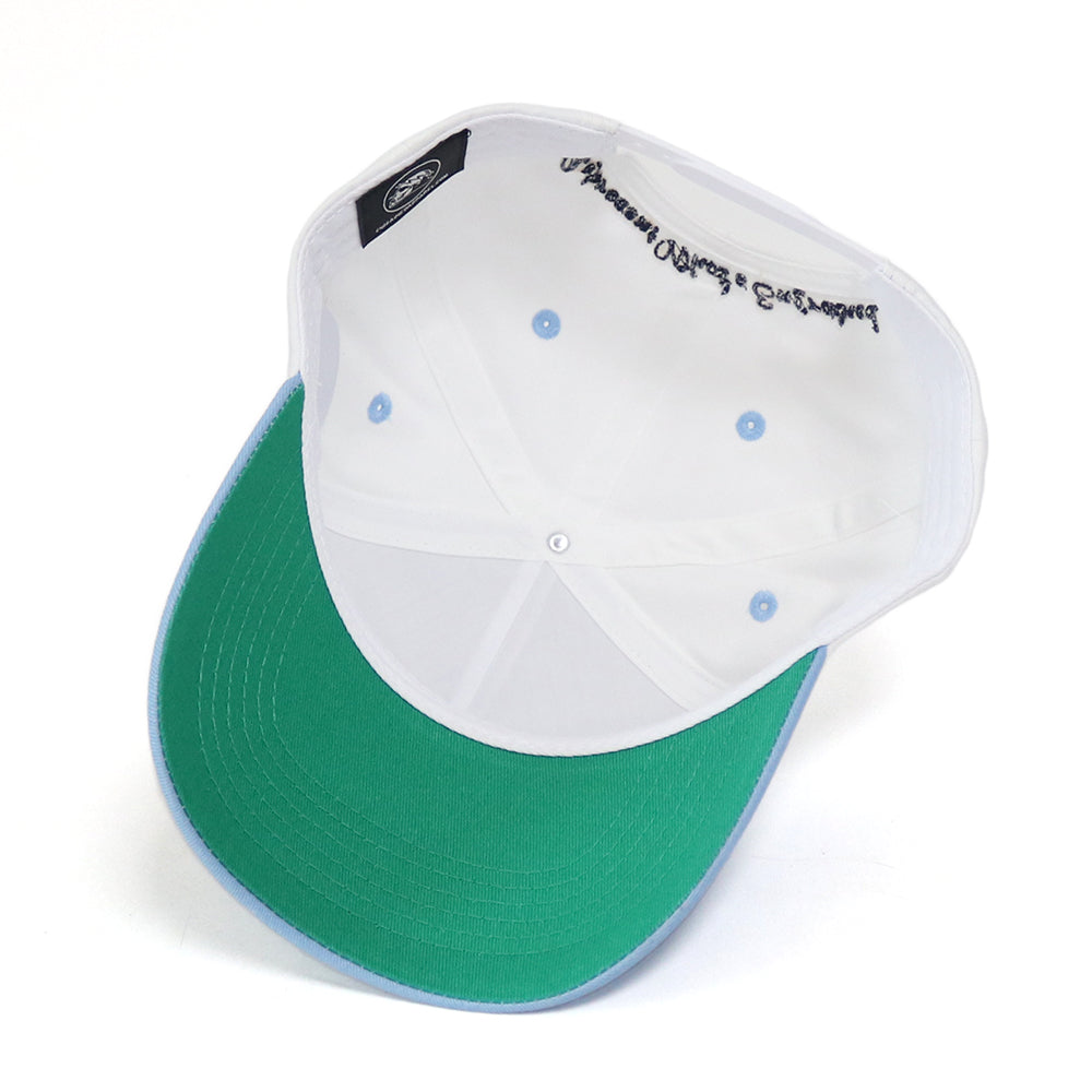Tampa Bay Made Classic Snapback (White/Baby Blue/Navy)