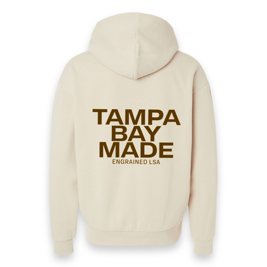 Tampa Bay Made Staple Hoodie (Cream)