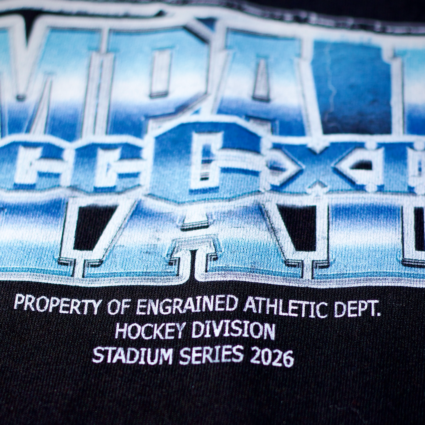 Limited Edition Hockey Div. Stadium Series Graphic Tee (Black)