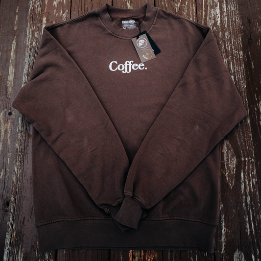 Engrained x Bean Wandering Coffee. Crewneck