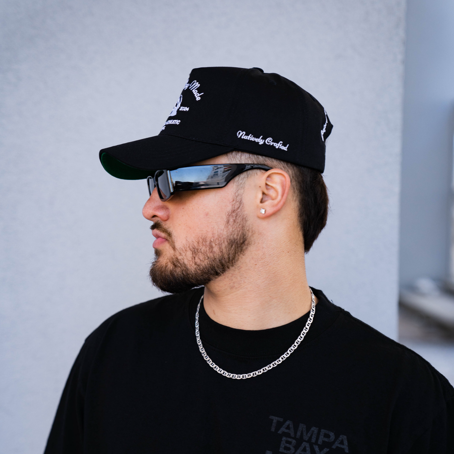 Tampa Bay Made Classic Snapback (Black/White)