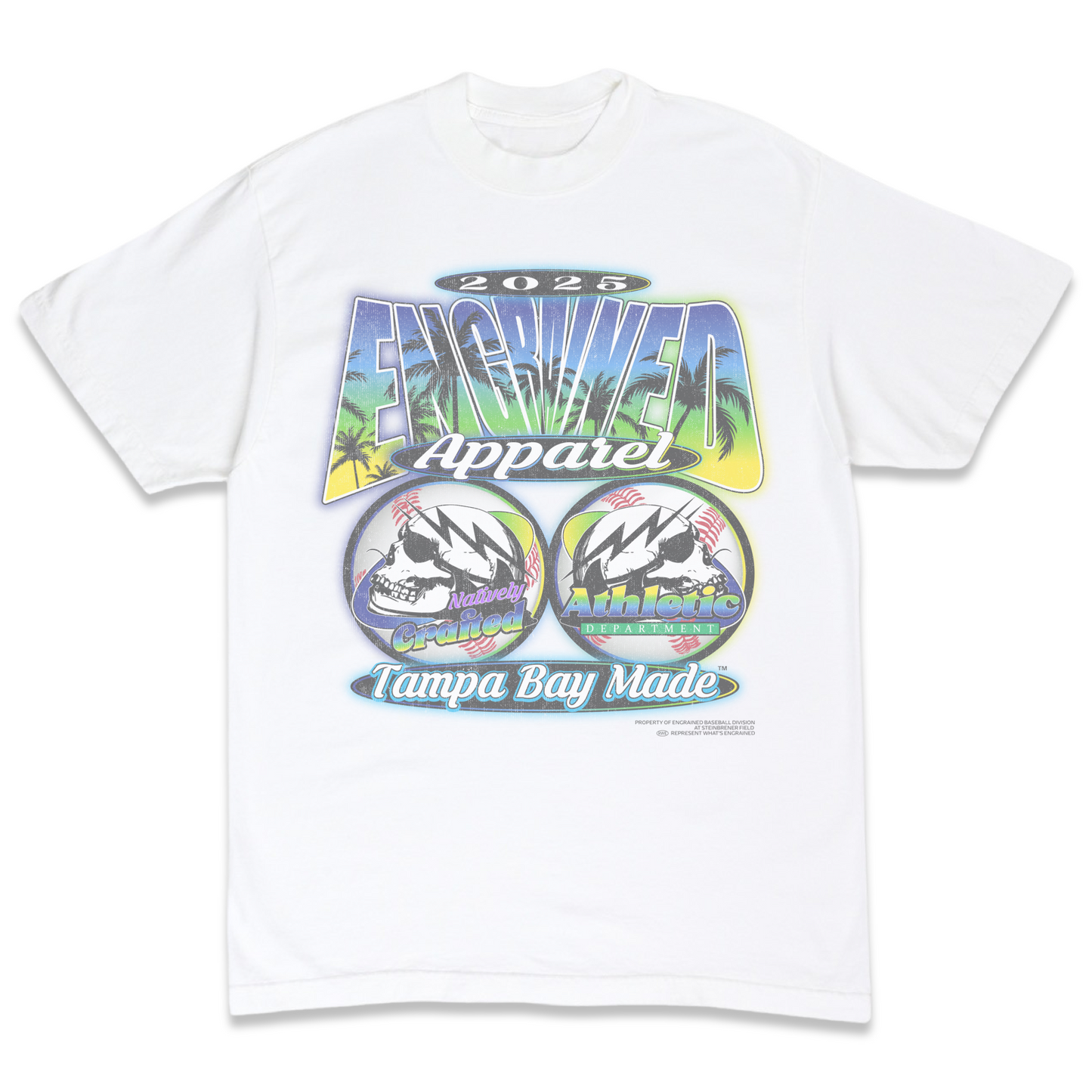 Limited Edition Retro Engrained Baseball Division Tee