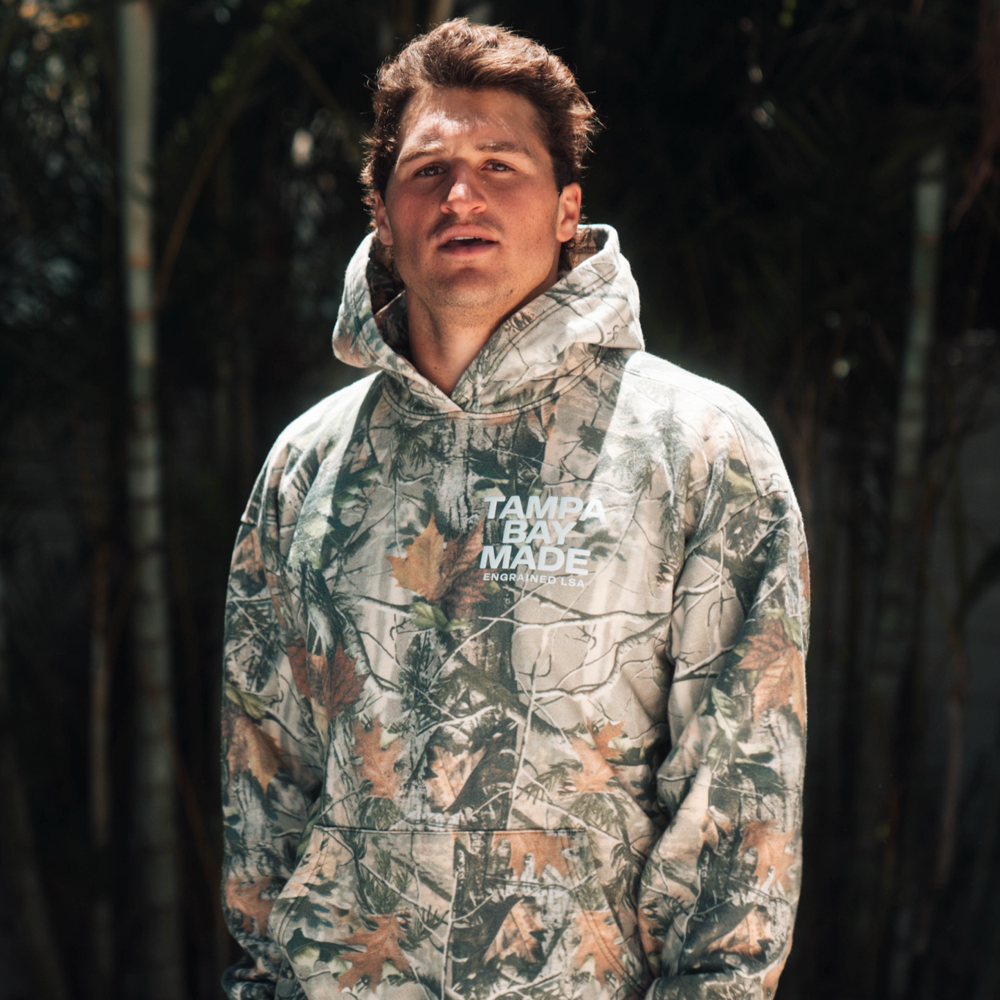 Tampa Bay Made Staple Hoodie (Tree Camo)