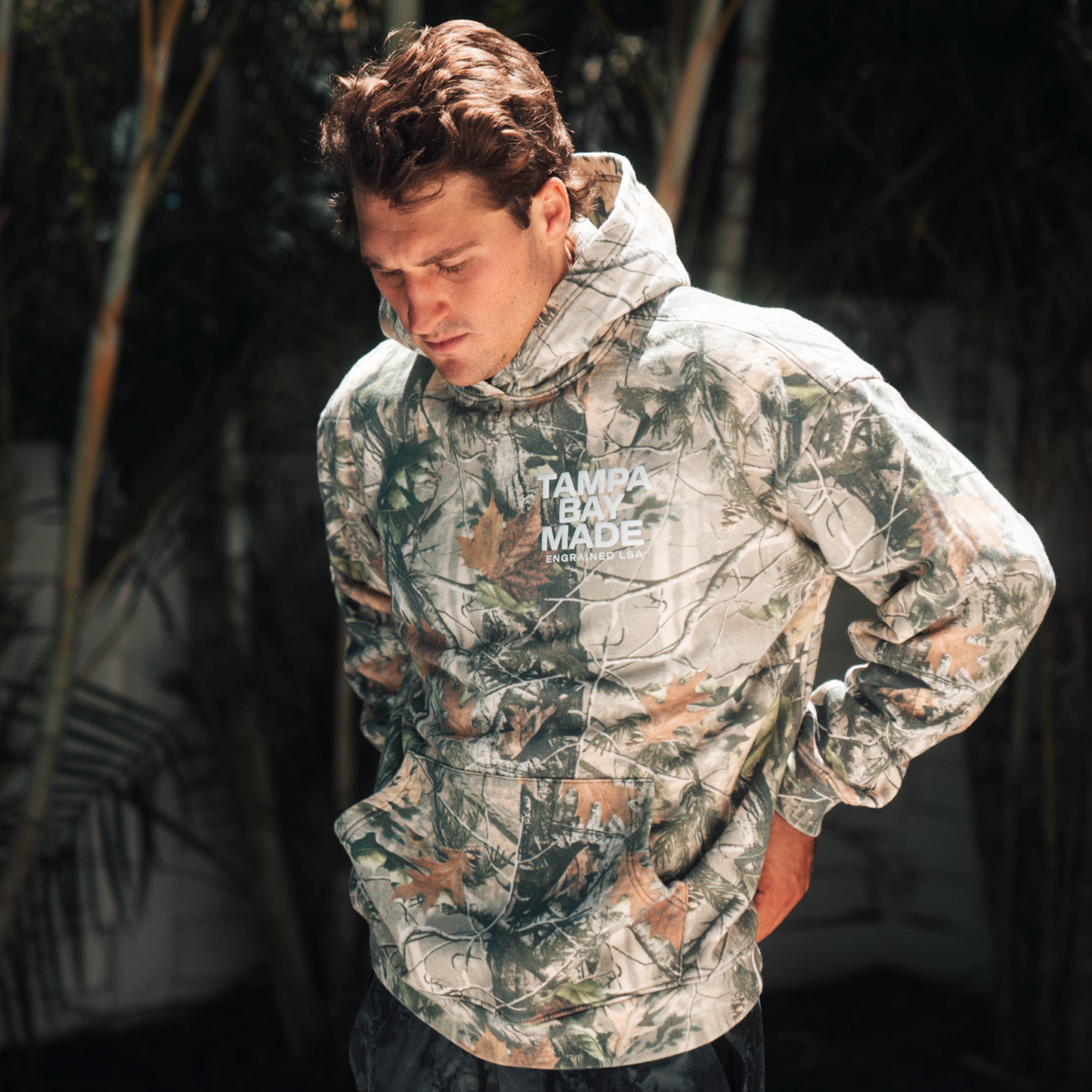 Tampa Bay Made Staple Hoodie (Tree Camo)