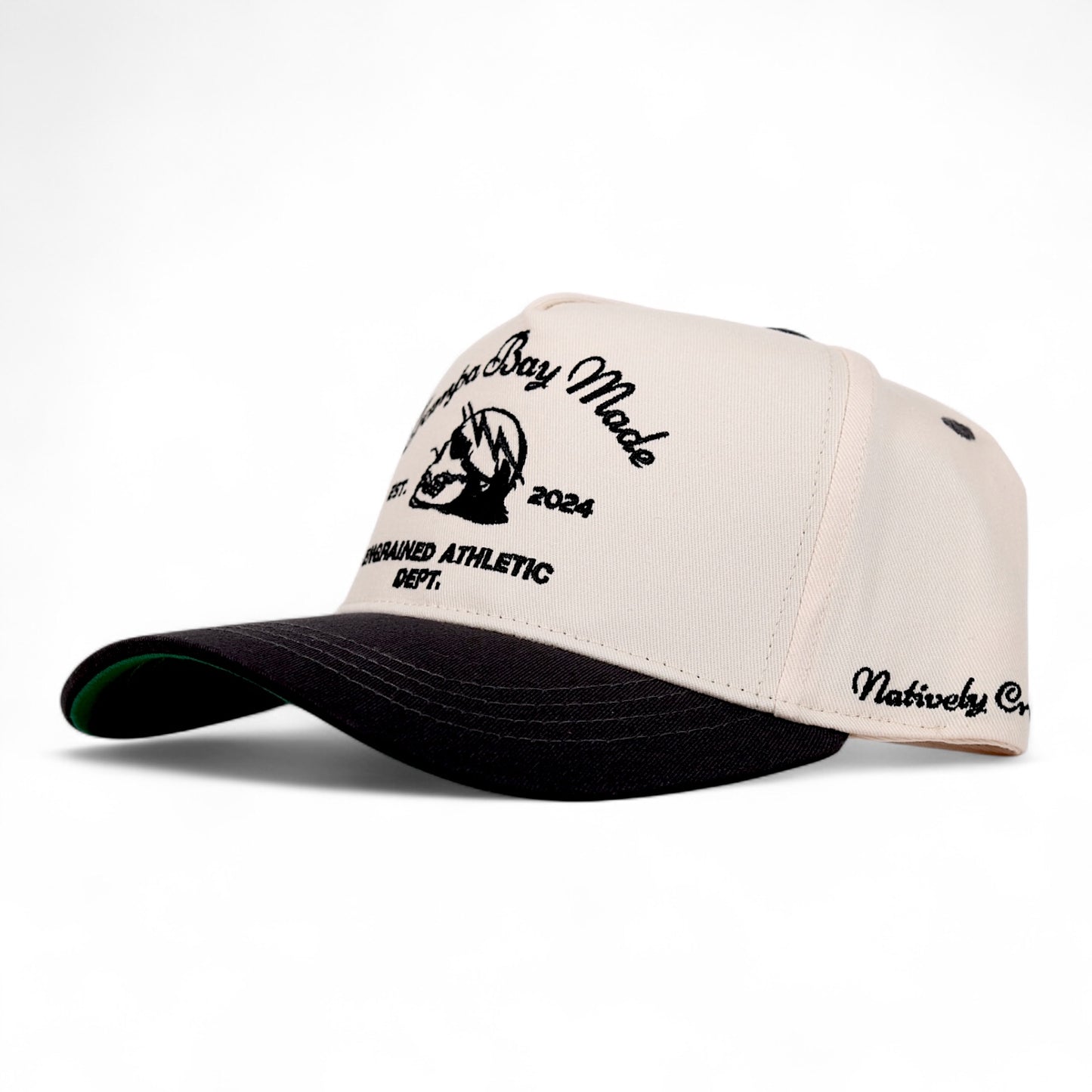 Tampa Bay Made Classic Snapback (Cream/Vintage Black)
