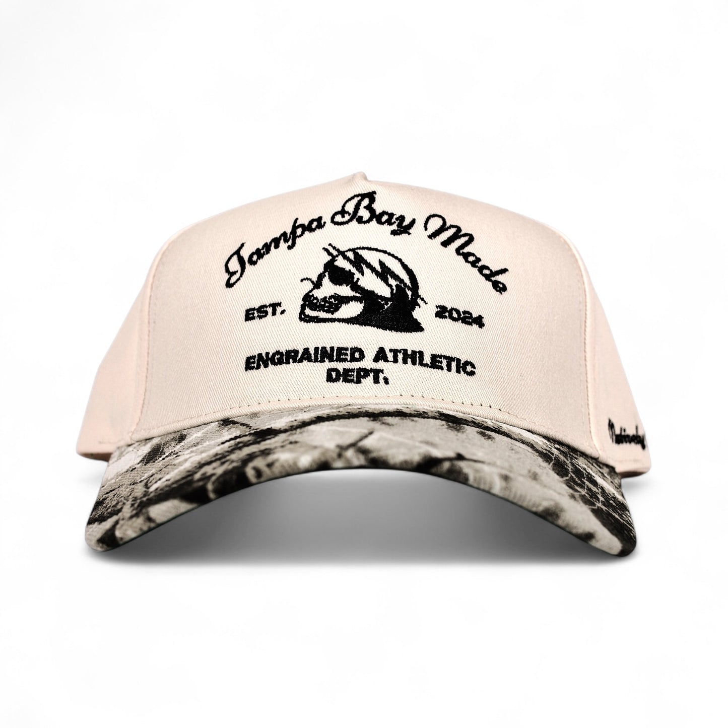 Tampa Bay Made Classic Snapback (Cream/Tree Camo)
