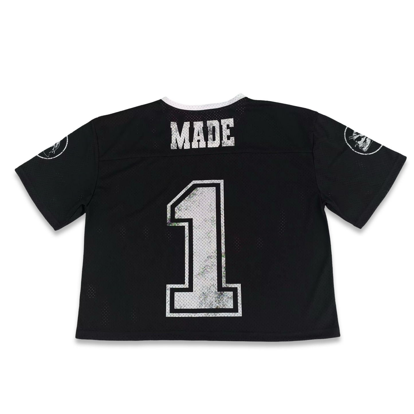 Tampa Bay Made Vintage Cropped Jersey (Black)