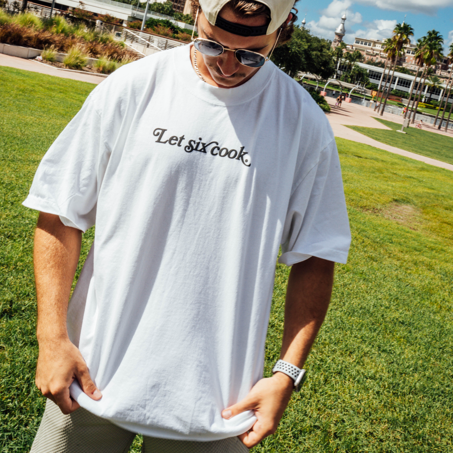 “Let six cook.”™ Tee