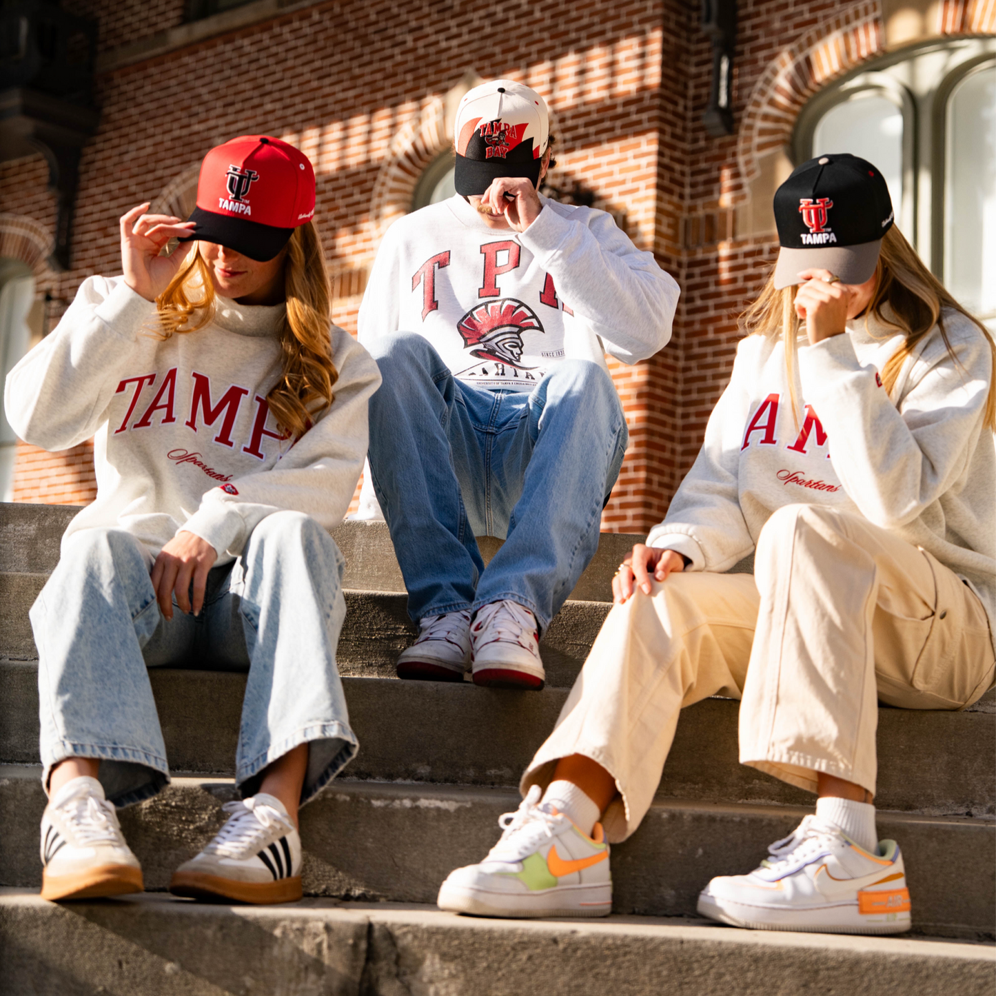 UT Tampa Classic SnapBack (Red/Black/White)