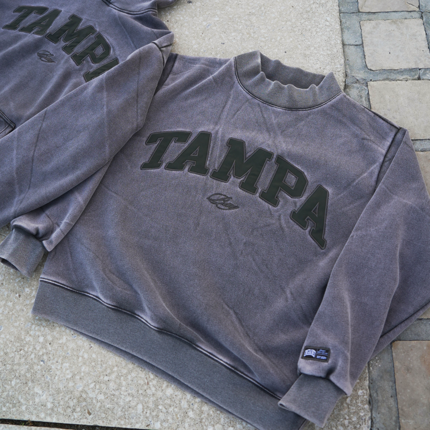 Tampa Bay Varsity Mockneck (Ash)