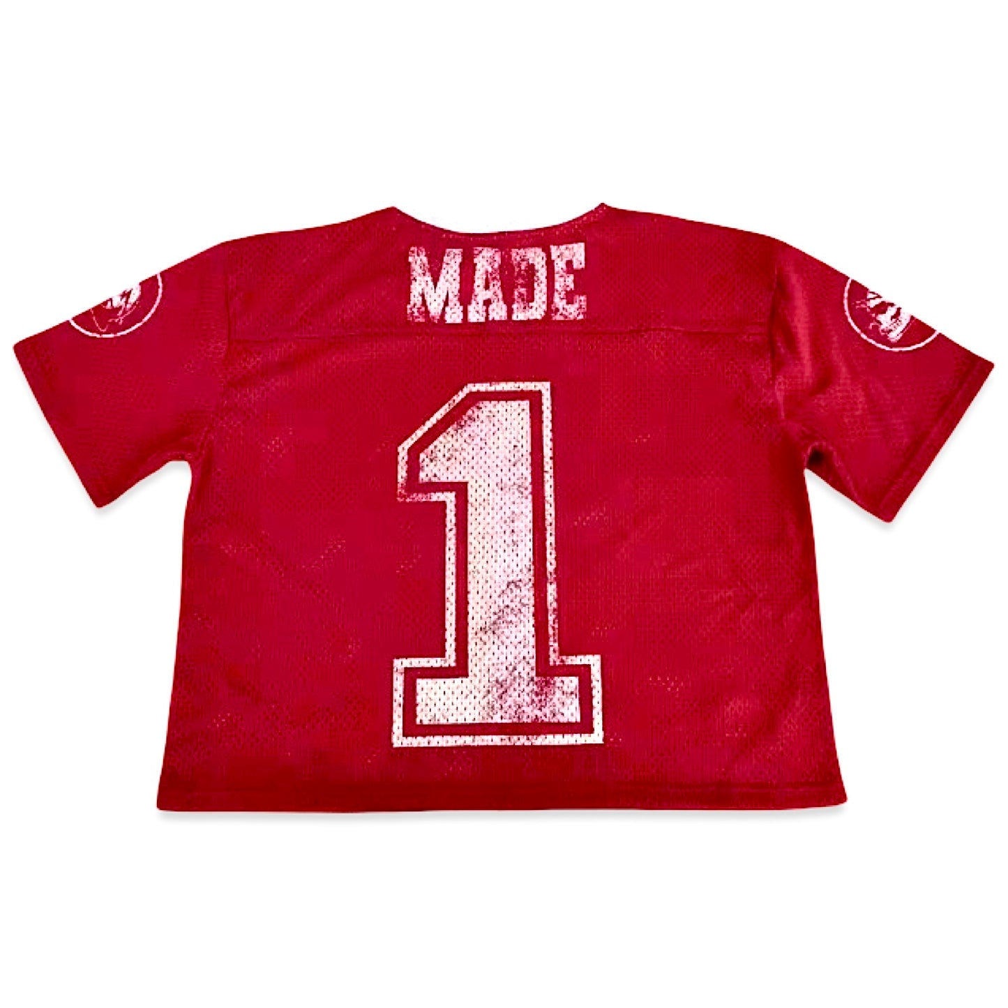 Tampa Bay Made Vintage Cropped Jersey (Red)