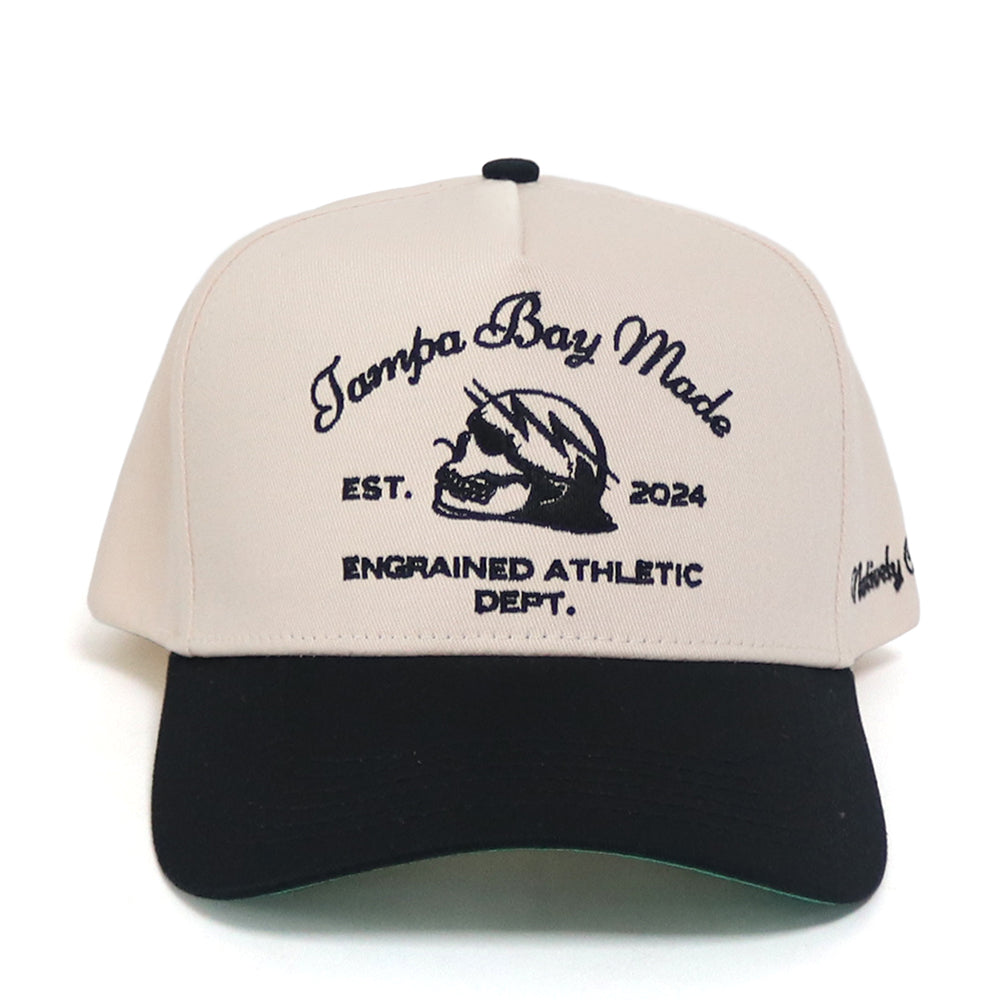 Tampa Bay Made Classic Snapback (Cream/Black)