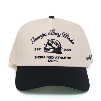 Tampa Bay Made Classic Snapback (Cream/Black)