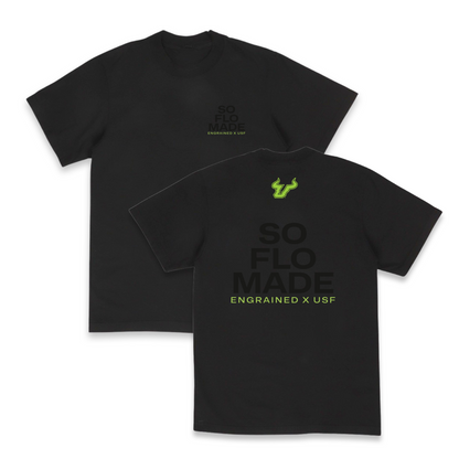 SoFlo Made Staple Tee (Black/Black/Slime)