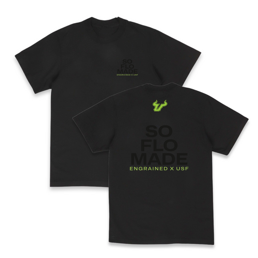 SoFlo Made Staple Tee (Black/Black/Slime)