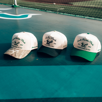 SoFlo Made Classic SnapBack (Cream/Black/Slime)