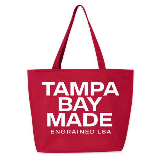Tampa Bay Made Staple Tote (Red)