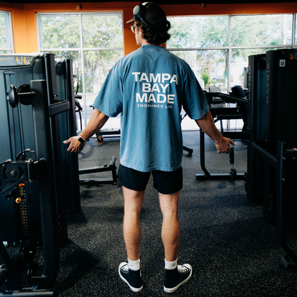 TBM Staple Tee (Blue/White)