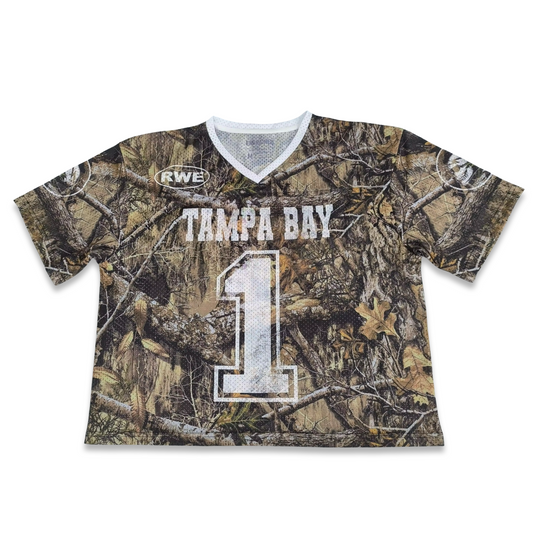 Tampa Bay Made Vintage Cropped Jersey (Camo)