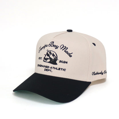 Tampa Bay Made Classic Snapback (Cream/Black)