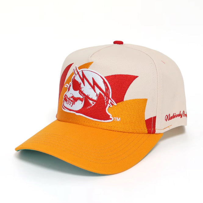 Vintage Wave BIG3 Logo (Cream/Creamsicle/Red)