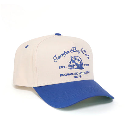 Tampa Bay Made Classic Snapback (Cream/Royal)