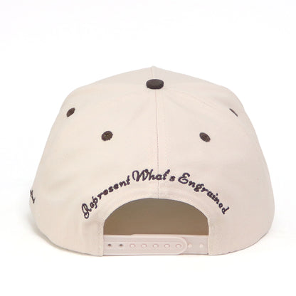 Tampa Bay Made Classic Snapback (Cream/Brown)