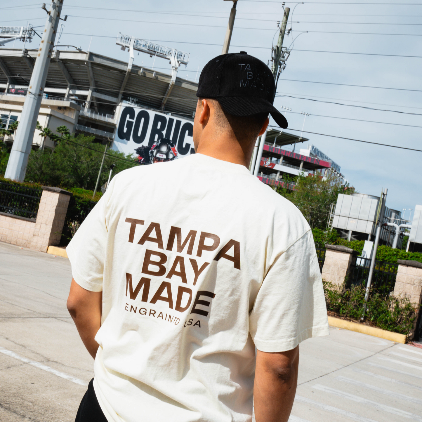 TBM Staple Corduroy SnapBack (Black/Black)