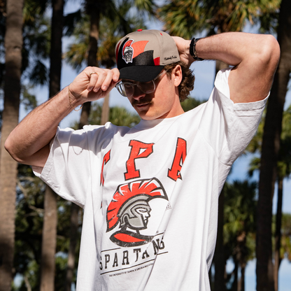 TPA SPARTANS Oversized Tee (White)